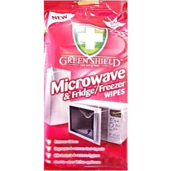 Greenschield ściereczki nawilżone 50 szt Microwave/ kuchenki , lodówki i zamrażalki