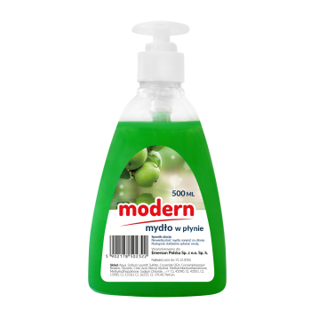 Mydło w płynie Modern zielone jabłuszko 0,5l