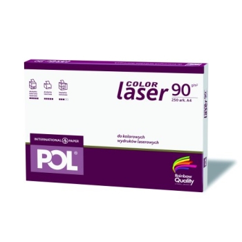 Papier biurowy Pol Color Laser 90g/m², A4/250 ark.