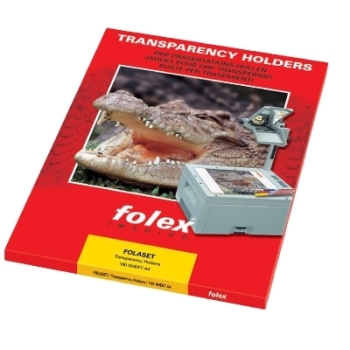 Folex, Digiprint, błysk, samoprzylepny,poliester, transparentny, 0.080mm,320mm x 450mm, SRA3, ryza 200 ark.