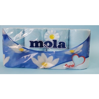 Papier toaletowy MOLA CLASSIC /8SZT/ niebieski