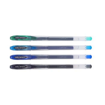 Długopis żelowy Uni UM 120 zielony