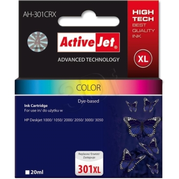 ACTIVEJET TUSZ HP CH564EE 301XL C
