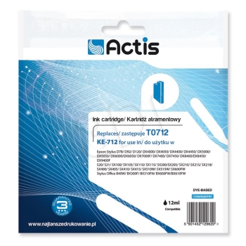 ACTIS Epson Tusz T071240 C KE-712
