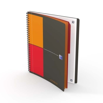 KOŁONOTATNIK B5 80K KR. OXFORD NOTEBOOK SZARY