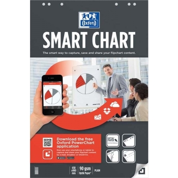 BLOK FLIPCHART OXFORD 65X98 20K KRATA SMART CHART 90G