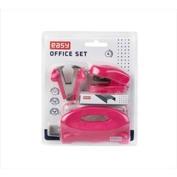 ZESTAW EASY OFFICE SET RÓŻOWY