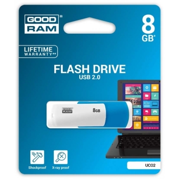 PENDRIVE GOODRAM 8GB USB2.0 COLOR MIX