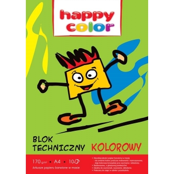 BLOK TECHNICZNY A4 HAPPY COLOR KOLOR 20K