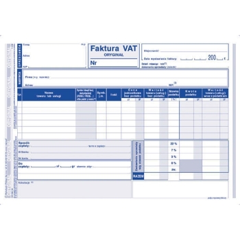 D FAKTURA VAT A5 2kopie    103-XE-NOWA DRUK