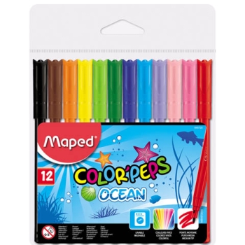 FLAMASTER MAPED COLORPEPS OCEAN 12SZT