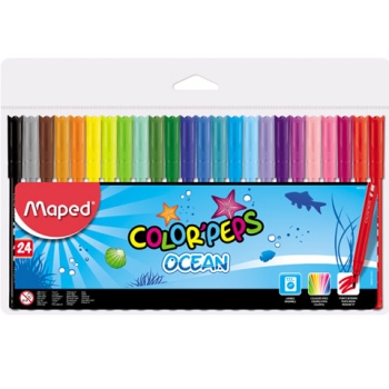 FLAMASTER MAPED COLORPEPS OCEAN 24SZT