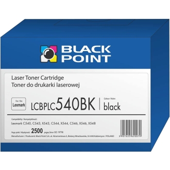 BLACKPOINT Lexmark Toner C540H1KG