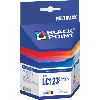 BLACKPOINT Brother Tusz LC123 CMYK