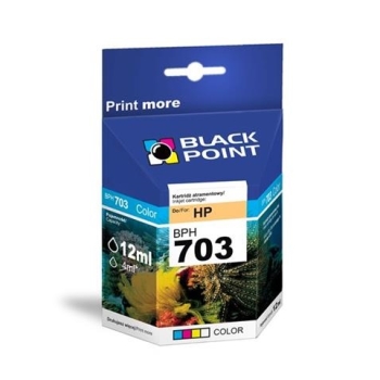 BLACKPOINT HP 703 C Tusz CD888AE