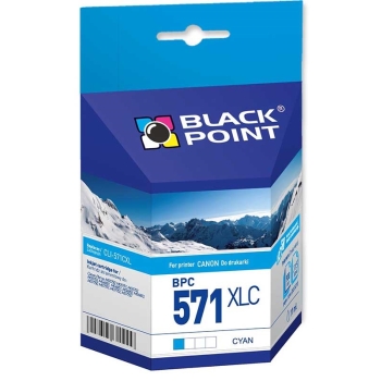 BLACKPOINT TUSZ CANON CLI- 571XLC CYAN BPC571XLC