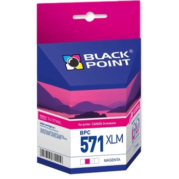 BLACKPOINT TUSZ CANON CLI- 571XLM MAGENT BPC571XLC