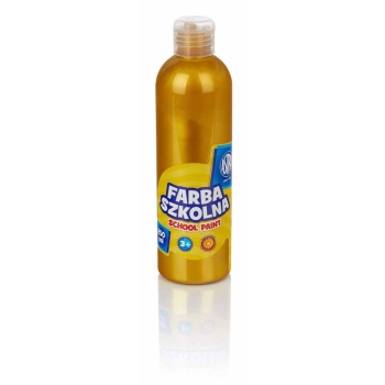 FARBA SZKOLNA ASTRA 250 ML METALICZNA ZŁOTA