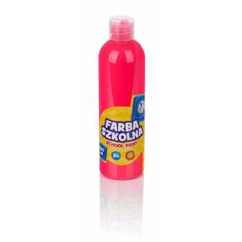 FARBA SZKOLNA ASTRA 250 ML FLUORESCENCYJNA RÓŻOWA