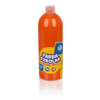 FARBA SZKOLNA ASTRA 1000 ML POMARAŃCZOWA