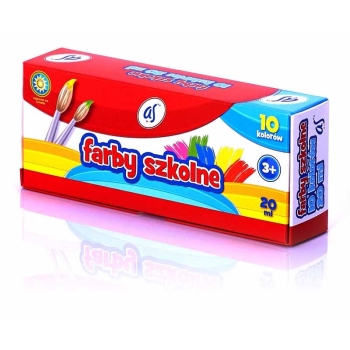 FARBY SZKOLNE ASTRA 20 ML 10 KOLORÓW