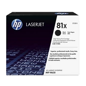 HP Toner CF281X 81X Black HC