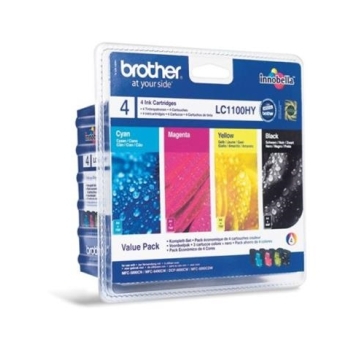 BROTHER Tusz LC1100CMYK XL MultiPack HC