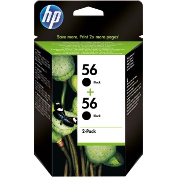 HP Tusz C9502AE Nr56 x2 Black DualPack