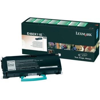 LEXMARK Toner E460X11E Black