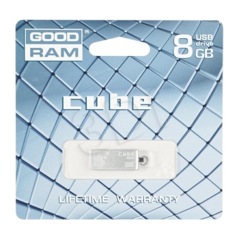 PENDRIVE  8GB GOODRAM USB 2.0 CUBE SILVE