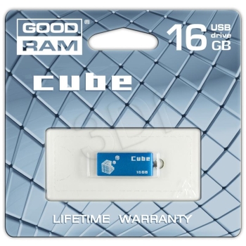 PENDRIVE 16GB GOODRAM USB 2.0 CUBE BLUE