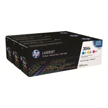 HP Toner CF372AM 304A CMY MultiPack