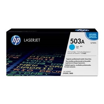 HP TONER Q7581A 6K CYAN 503A