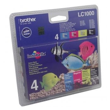 BROTHER Tusz LC1000VALBP MultiPack