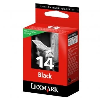 LEXMARK Tusz 18C2090 Nr14 Black