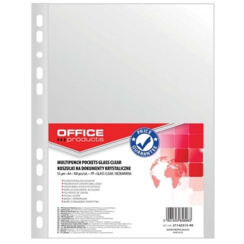 KOSZULKA KRYSTALICZNA OFFICE PRODUCTS A4 100 SZT