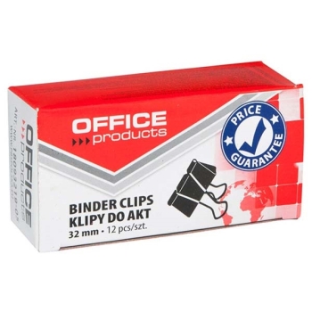 SPINACZ KLIPS OFFICE PRODUCTS 32MM 12SZT