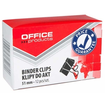 SPINACZ KLIPS OFFICE PRODUCTS 51MM 12SZT