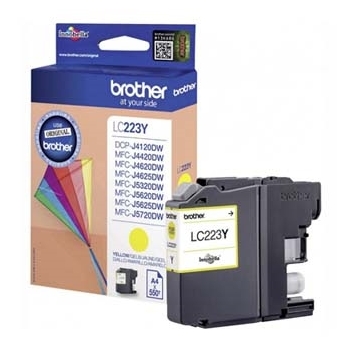 Brother oryginalny ink LC223Y, yellow