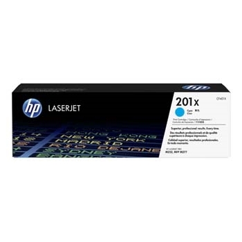 HP Toner CF401X, cyan, 2300s, 201X