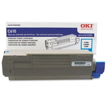 OKI Toner C610 Cyan