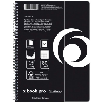 BRULION A4 80KR NA SPIR.HERLITZ X-BOOK C