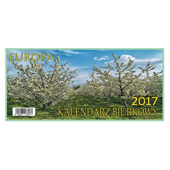 KALENDARZ BIUROWY B4 EUROPA 2017