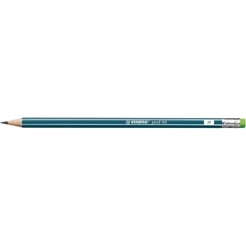 OŁÓWEK PENCIL 160 Z GUMKĄ 2B PETROL