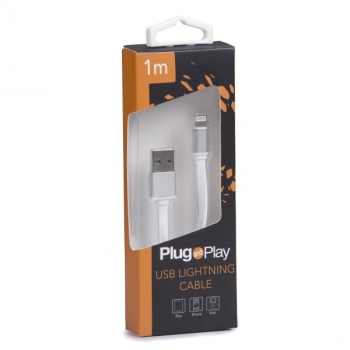 KABEL PLUG&PLAY lLIGHTNING USB/MICRO 1 M KABEL BIAŁY