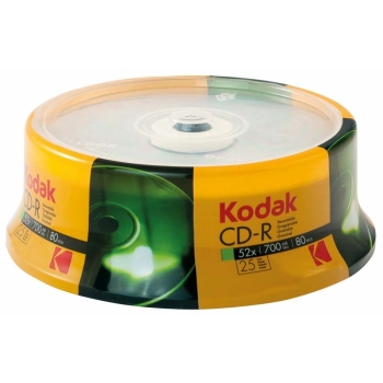 CD-R 700MB KODAK CAKE 25 3936173/1210325