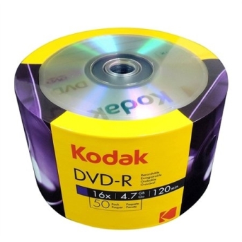 PŁYTA DVD-R KODAK 16X 4,7GB 50SZT. SPINDLE